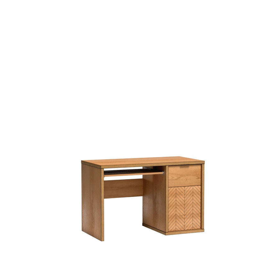 SCHREIBTISCH Fonti F-14 Karamell-Eiche - Eichefarben, Holzwerkstoff (60/120/78cm)