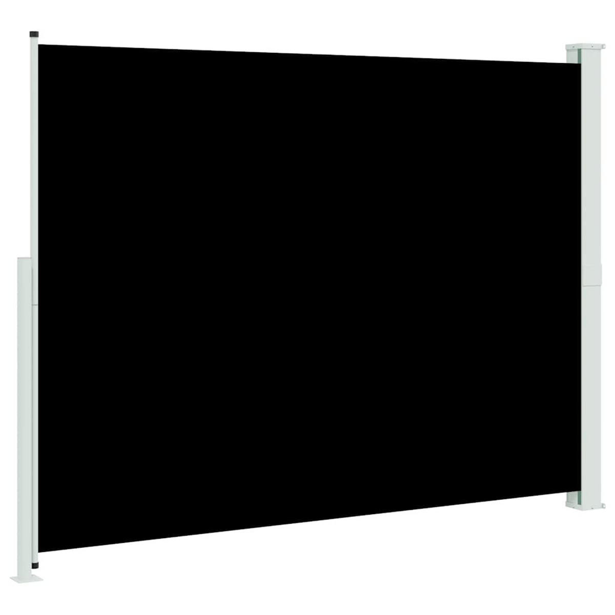SEITENMARKISE Ausziehbar 220x300 cm Schwarz - Schwarz, Textil (300/220/300cm) - furnicato