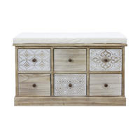SITZKOMMODE Hellbraun 35/78/49 cm - Hellbraun, Holz (35/49/78cm) - Mobili Rebecca
