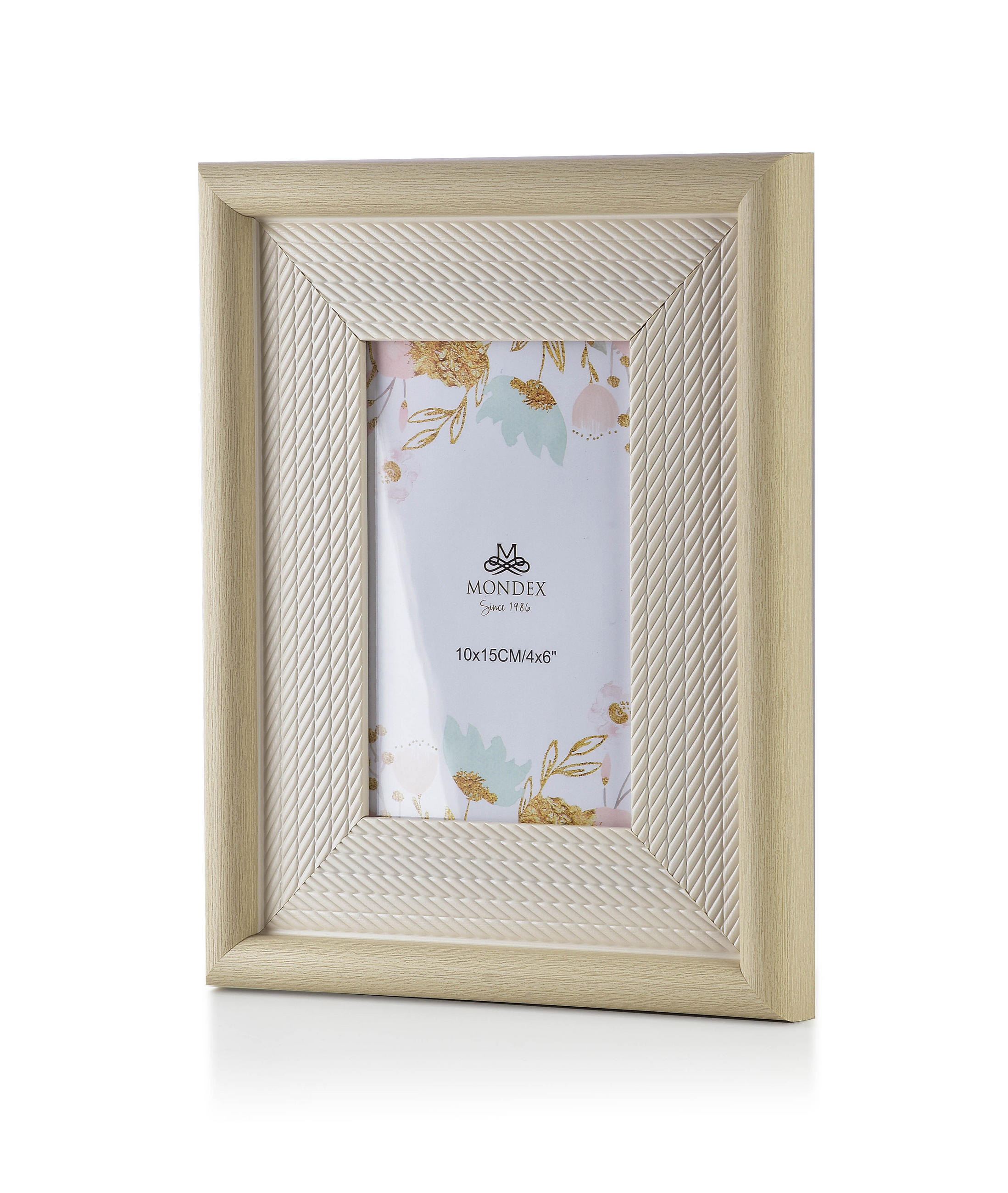 BILDERRAHMEN Adi Beige 23.5/18.5/2 cm Kunstoff - Beige, Kunststoff (18.5/2/23.5cm) - Mondex