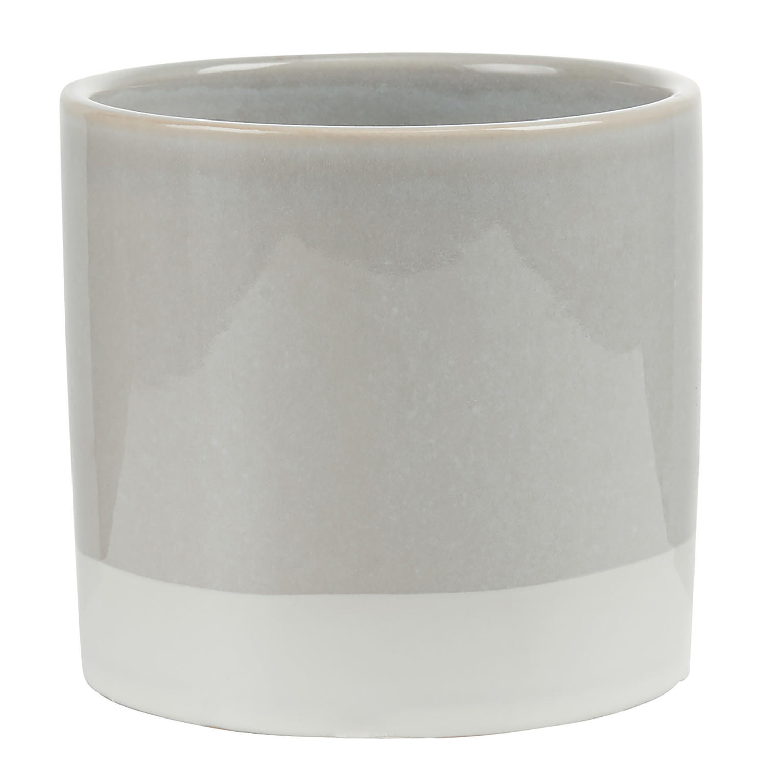 BLUMENTOPF (6er Set)Early Spring - Grau, Keramik (7cm) - Butlers