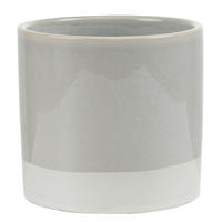 BLUMENTOPF (6er Set)Early Spring - Grau, Keramik (7cm) - Butlers