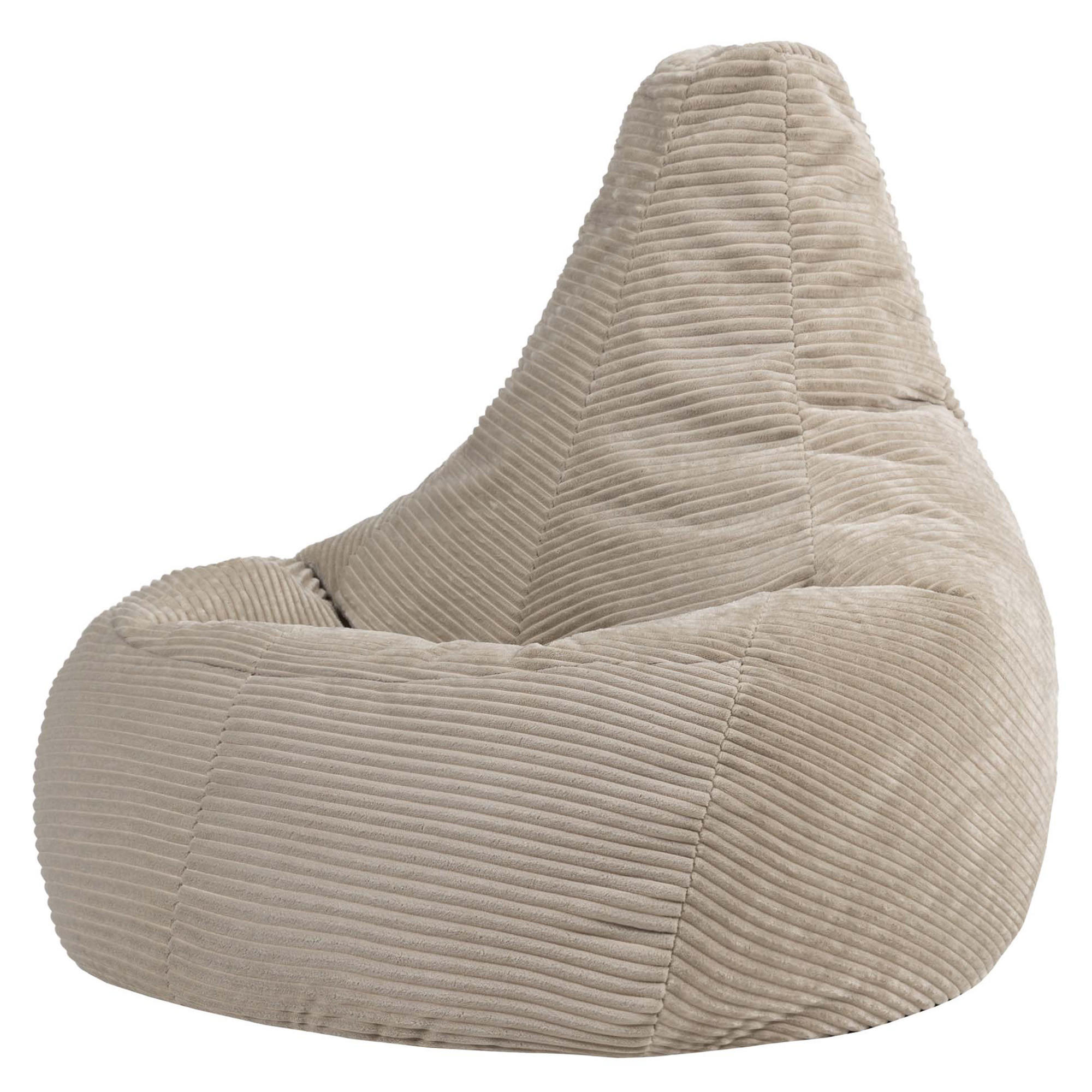 SITZSACK Dalton XXL Cord - Beige, Textil (94/85/92cm) - icon