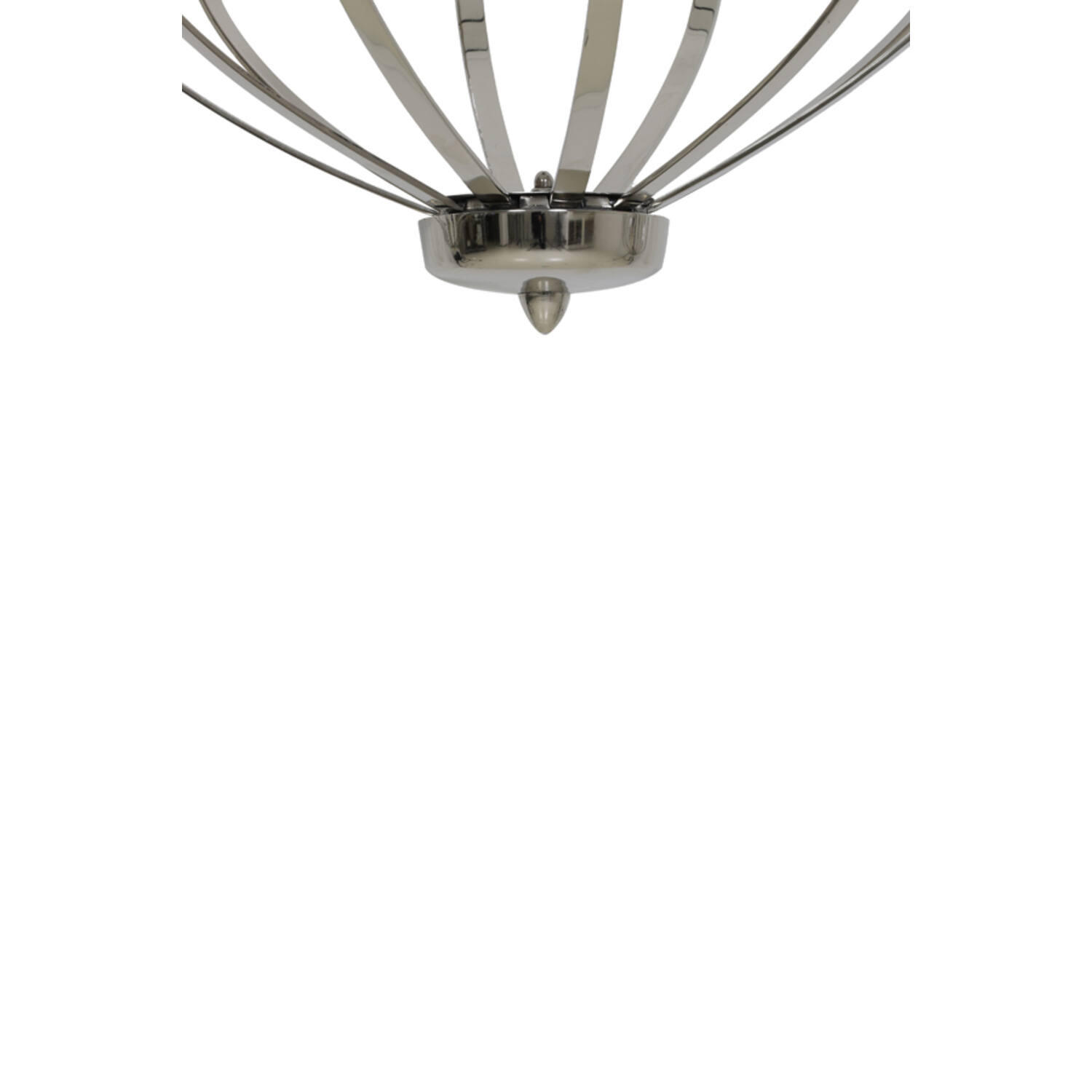 HÄNGELEUCHTE BONNIE Ø30,5x56 cm, Silber, Nickel - Silberfarben, Metall (30.5/30.5/56cm) - Light & Living