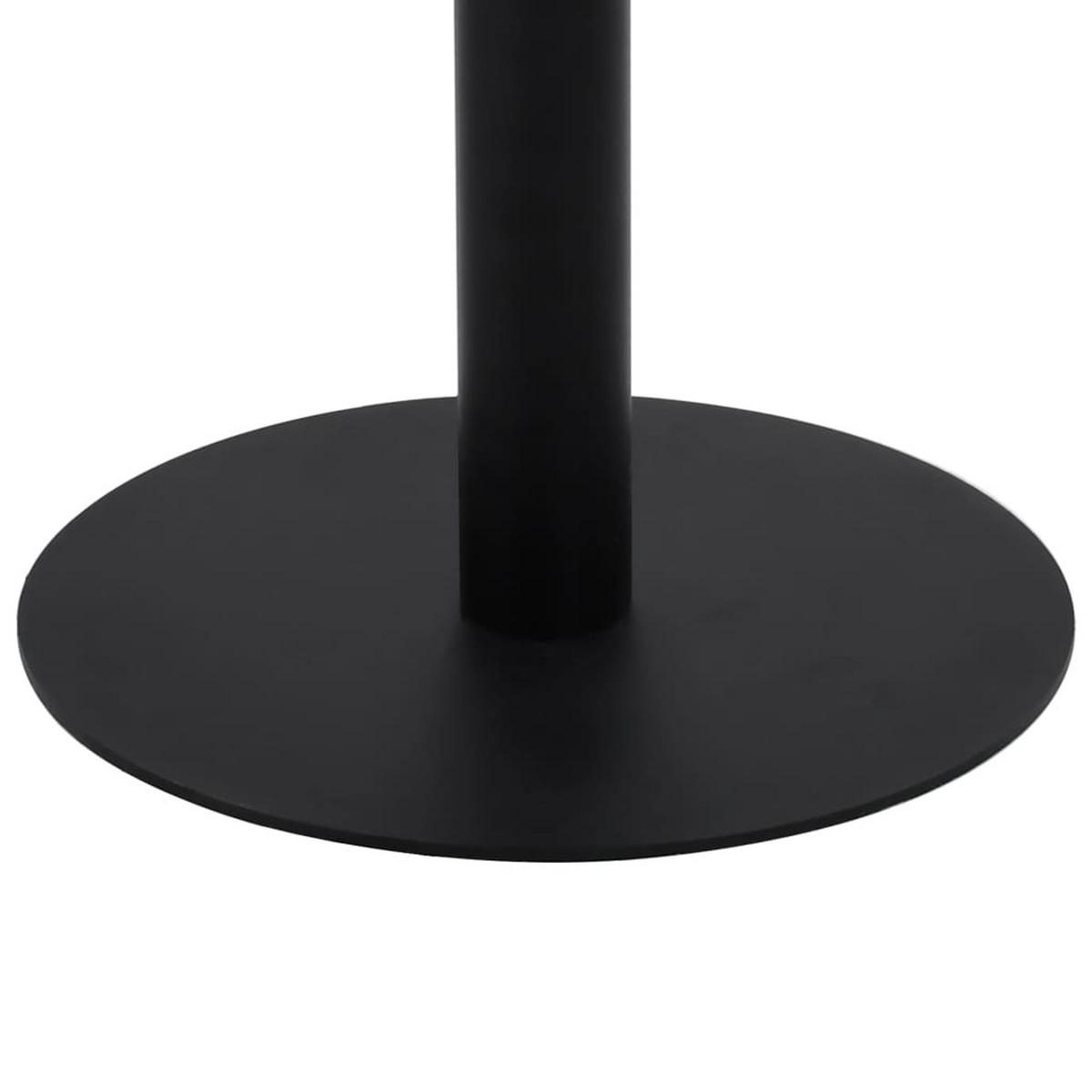 BISTROTISCH Hellbraun 80 cm MDF - Braun, Holzwerkstoff (80/80/75cm) - furnicato