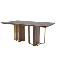 ESSTISCH Tema in edler Marmoroptik 180cm - Braun, Keramik (180/100/76cm) - alesvelt