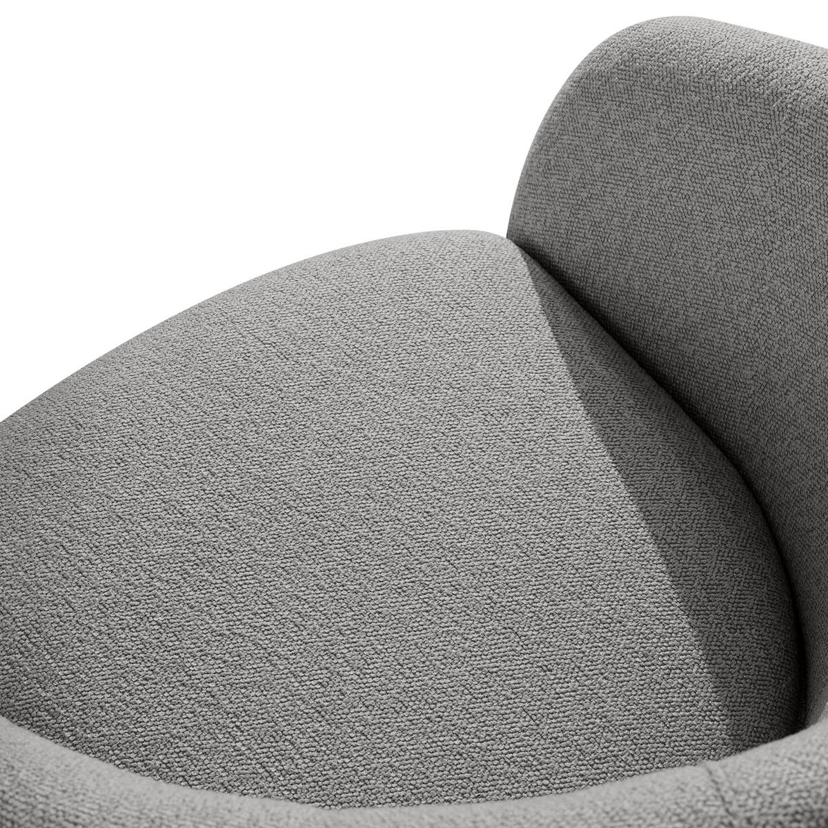 GARTENSESSEL SOLIS Loungesessel, - Grau, Textil/Metall (69/76/66cm) - KONSIMO®