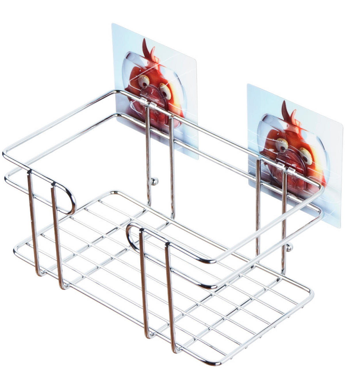 DUSCHABLAGE 22,8 x 14 x 10,5 Goldfisch - Orange, Metall (22.8/14/10.5cm) - Sanilo