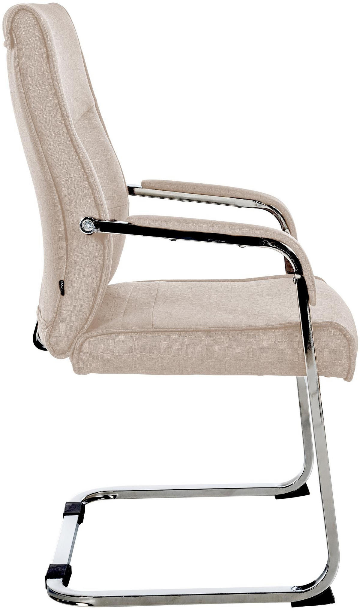 SCHWINGSTUHL 2er Set Stoff taupe - Taupe, Textil/Metall (55/88/60cm) - CLP