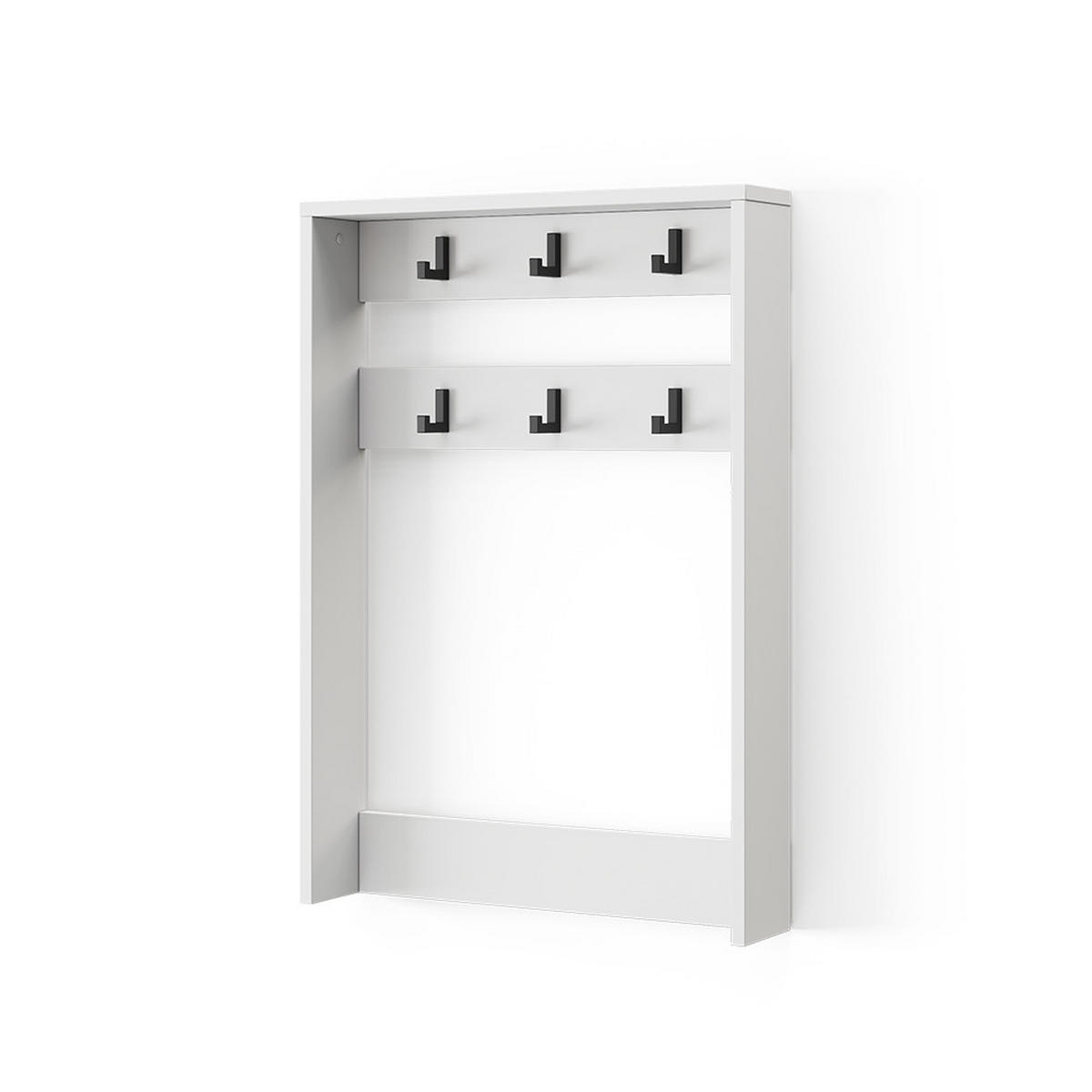 GARDEROBENAUFSATZ Eliza Weiß 60 x 85 cm - Weiß, Holzwerkstoff (60/85/12.1cm) - Vicco