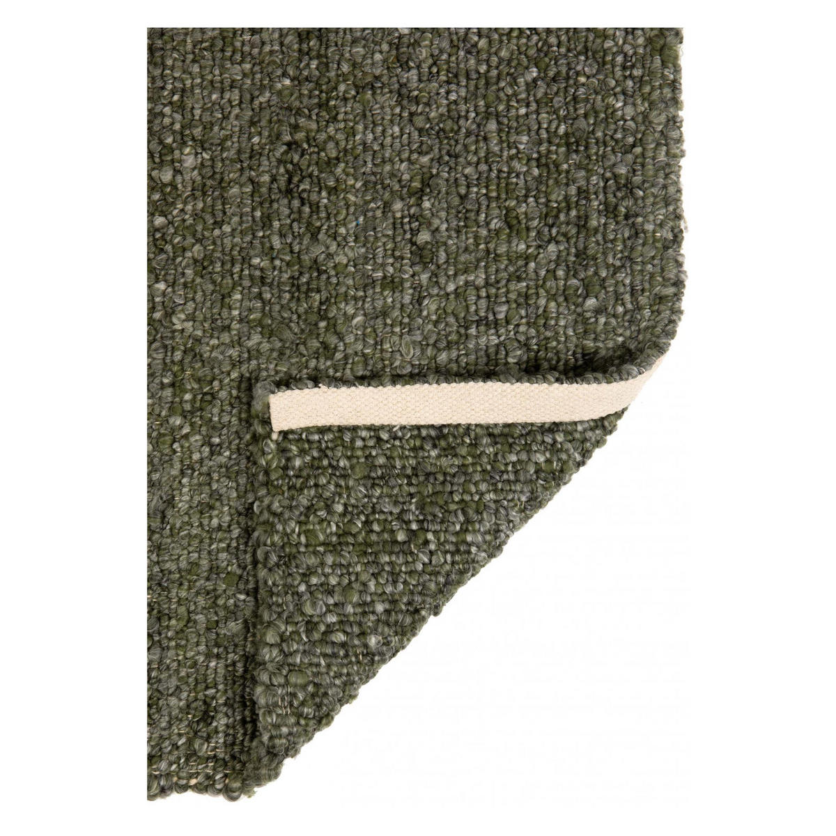 TEPPICH Alma thymian 70 x 140 x 1 cm - Grün, Textil (70/140cm) - Vivaraise