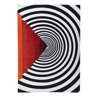 FLACHWEBETEPPICH Cosima 80x160 cm - Rot, Textil (80/160cm) - Gino Falcone