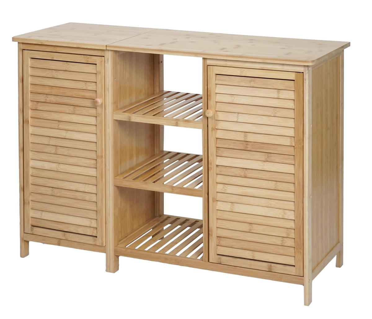 BADEZIMMERSCHRANK Braun - Braun, Holz (99/75/33cm) - MCW