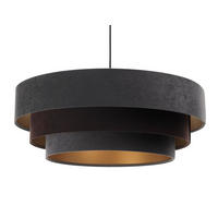 HÄNGELEUCHTE Grau 60/20 cm - Braun, Kunststoff (60/1.5/20cm) - ONZENO