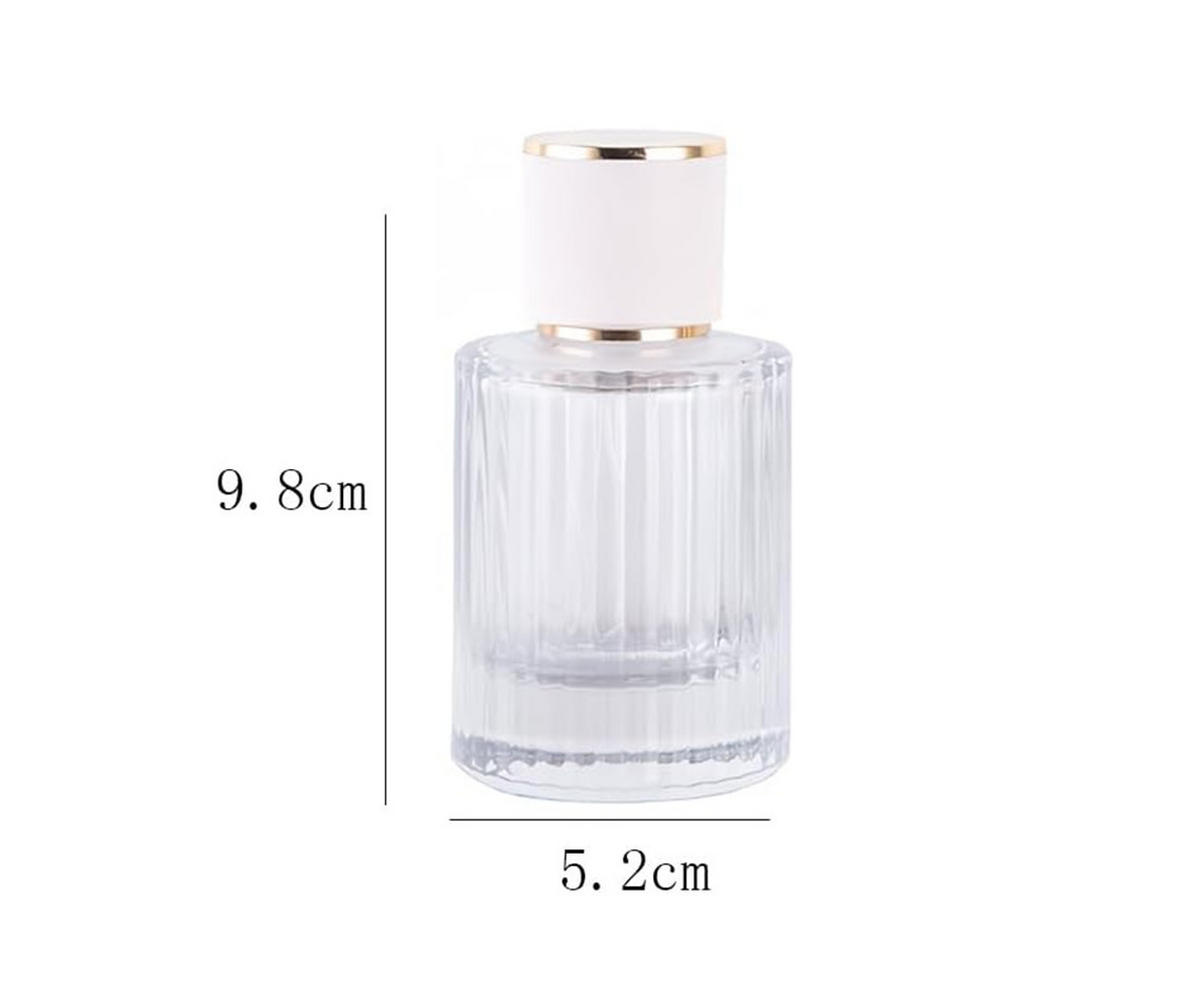 SEIFENSPENDER , 2x 50 ml Klarglas-Sprühflaschen - Transparent, Glas (5.2/9.8/5.2cm) - BELZ