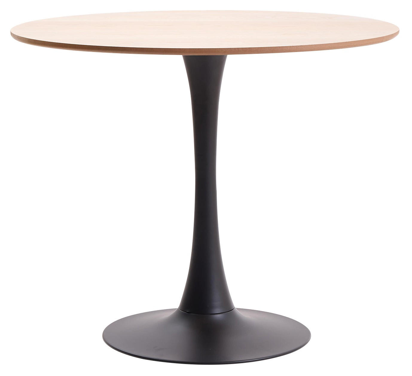 ESSTISCH Rund Braun 90 x 90 x 75 (cm) - Braun, Holz (90/90/75cm) - Nordlys