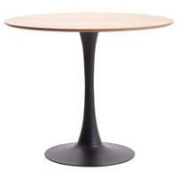 ESSTISCH Rund Braun 90 x 90 x 75 (cm) - Braun, Holz (90/90/75cm) - Nordlys