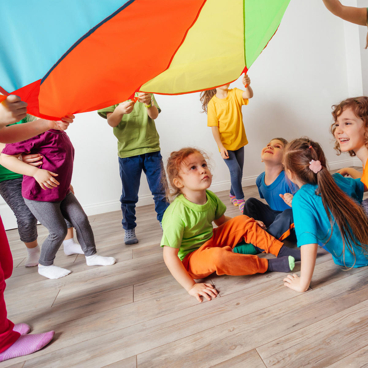 SCHWUNGTUCH - Multicolor, Textil (600/600cm) - Relaxdays