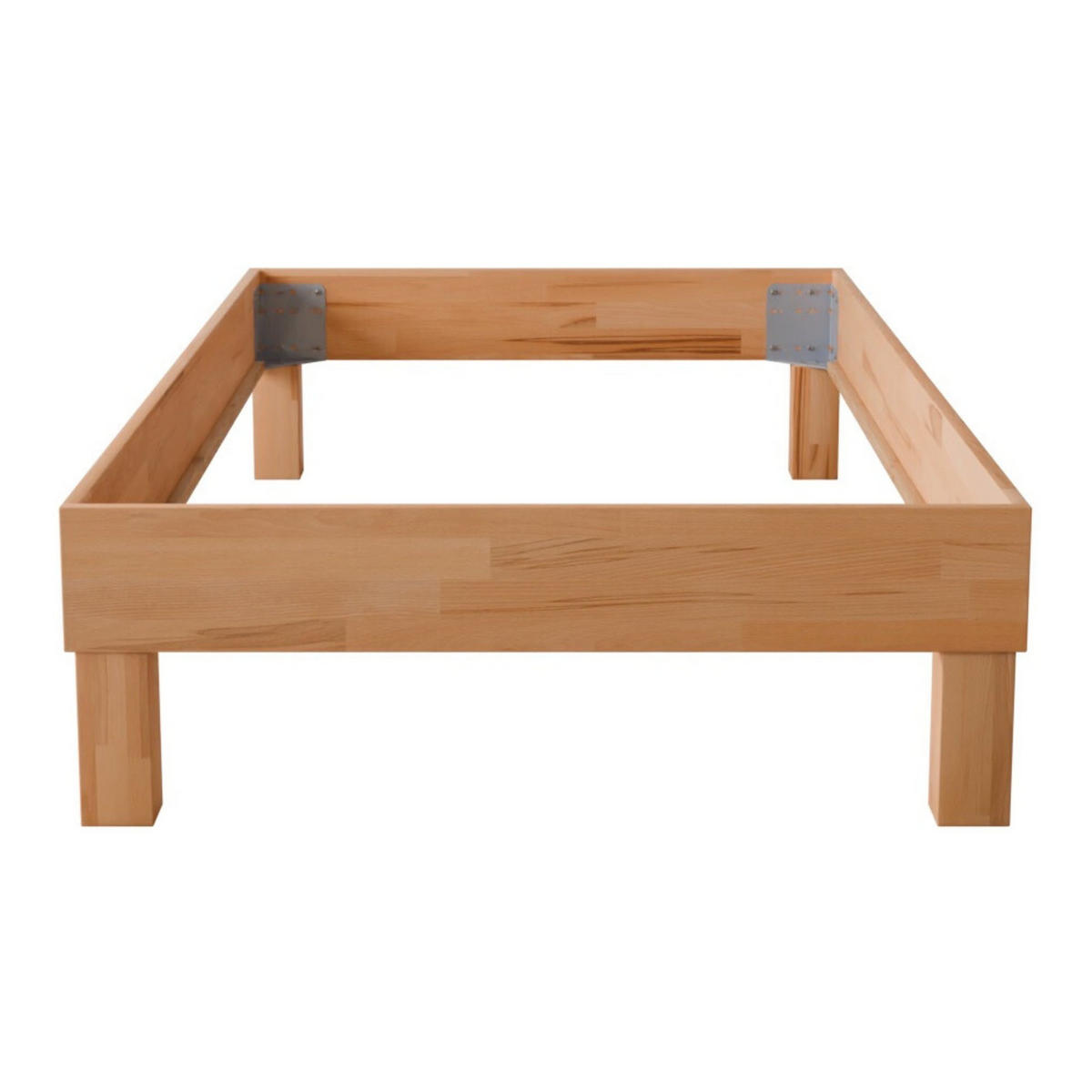 FUTONBETT 140/200 cm aus Kernbuche - Braun, Holz (140/200cm) - MeinMassivholz