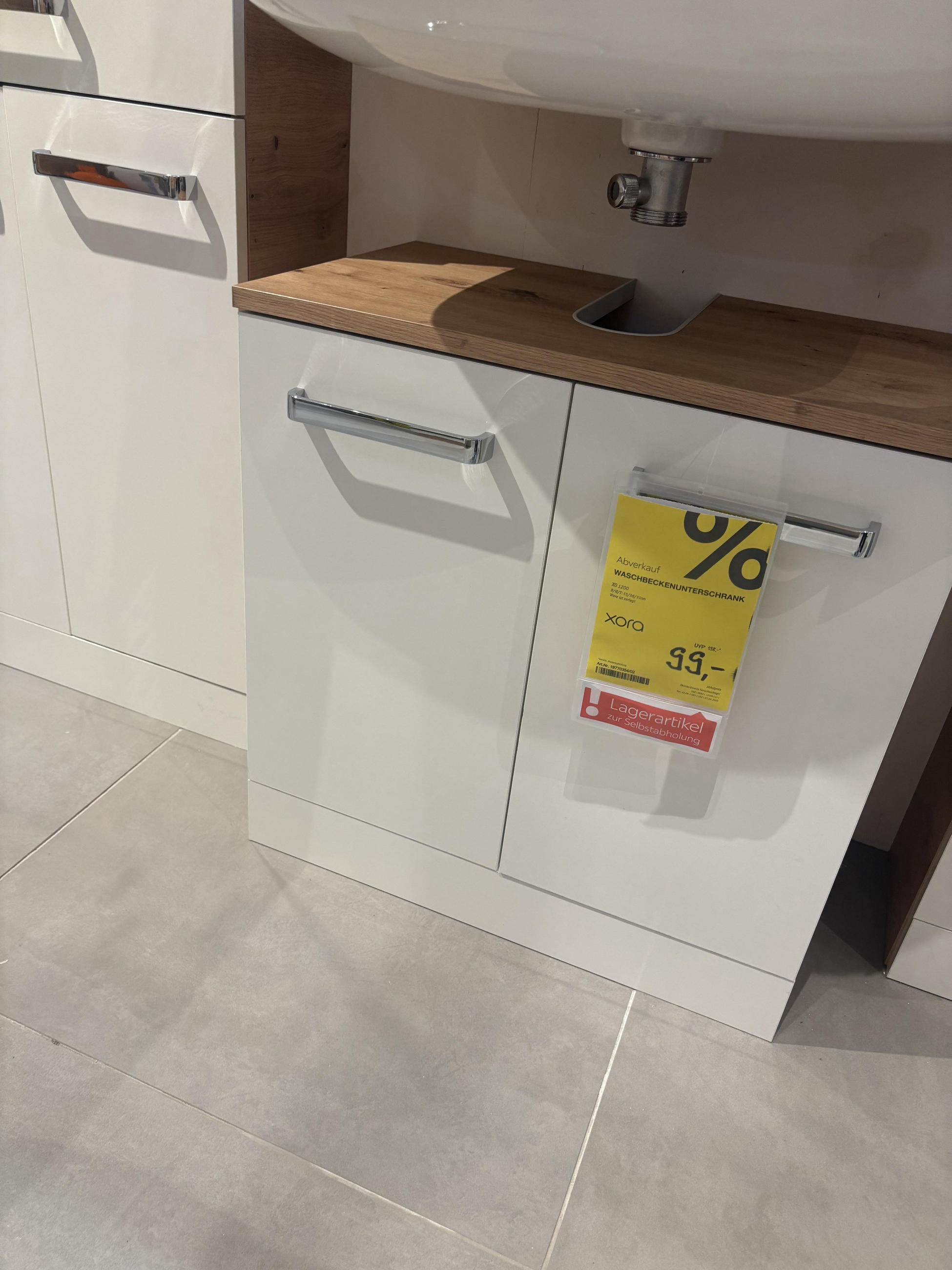 WACHBECKENUNTERSCHRANK XO 1200 - Xora