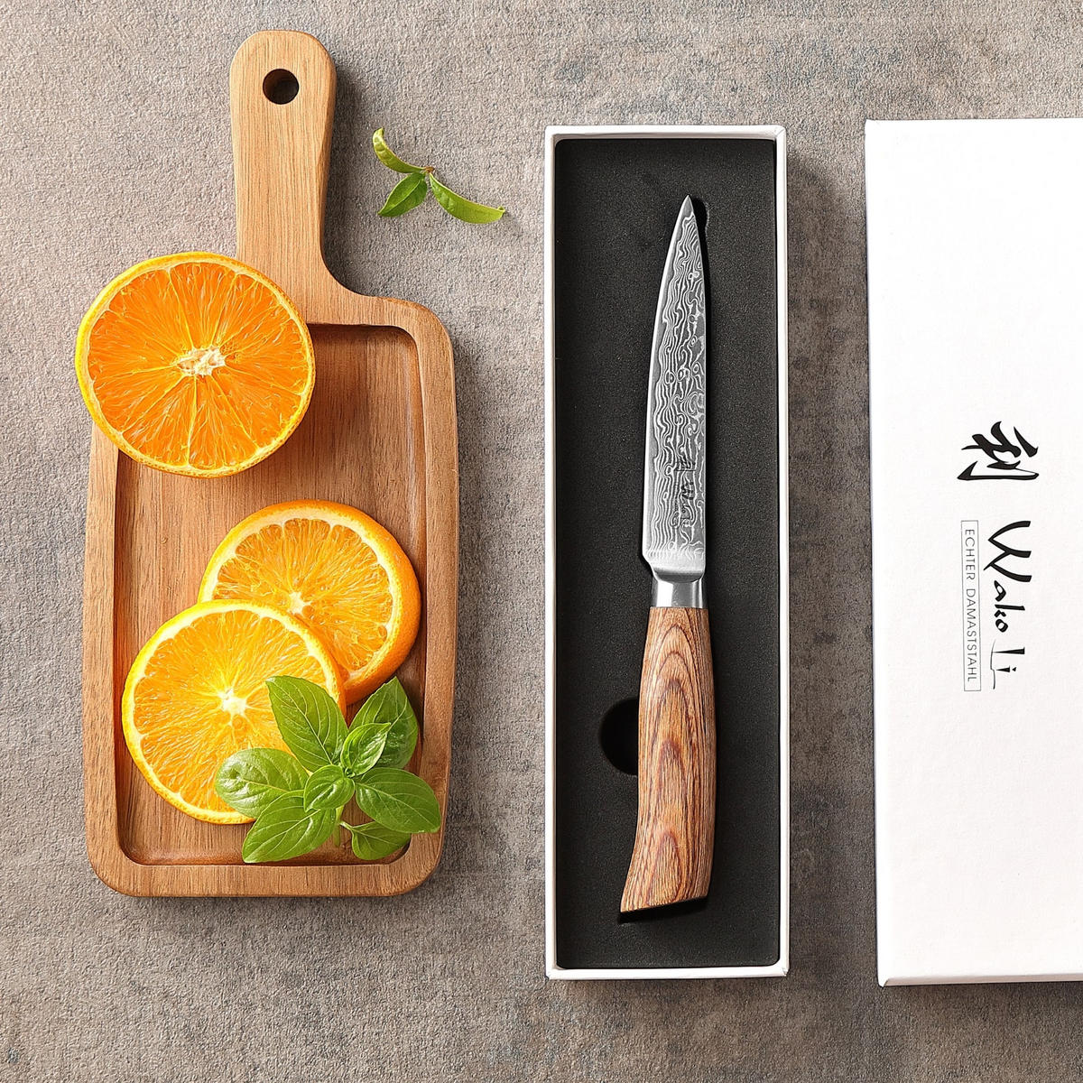 ALLZWECKMESSER 12 cm - Braun, Holz/Metall (24cm) - Wakoli