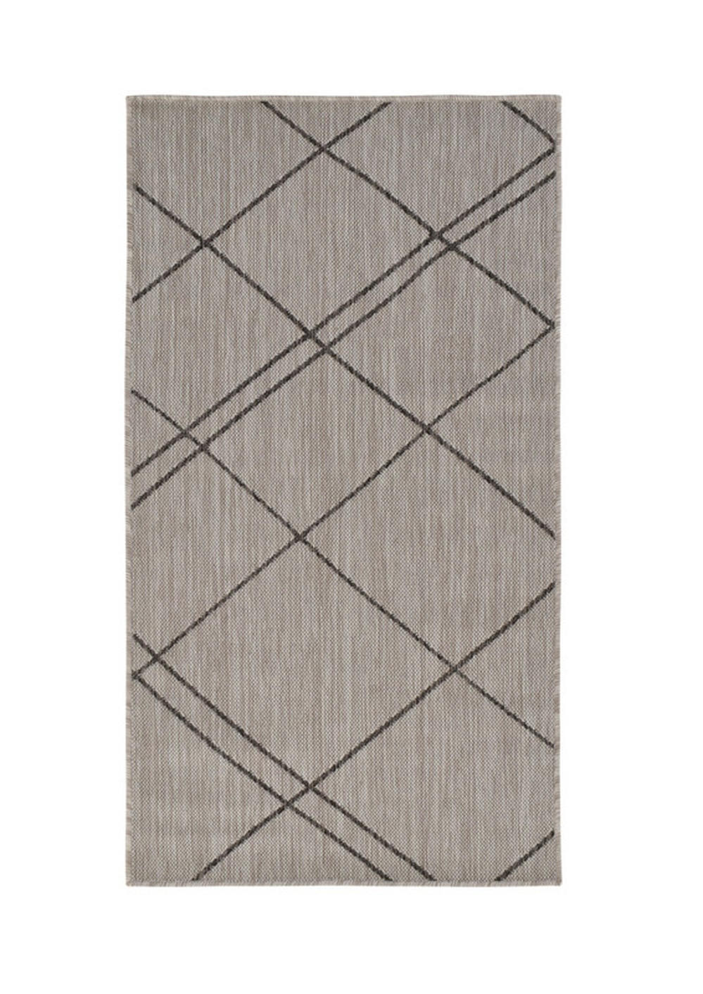 OUTDOOR-TEPPICH Terrace Hellgrau/Beige 160x220 cm - Multicolor, Textil (160/220cm) - Vercai Rugs