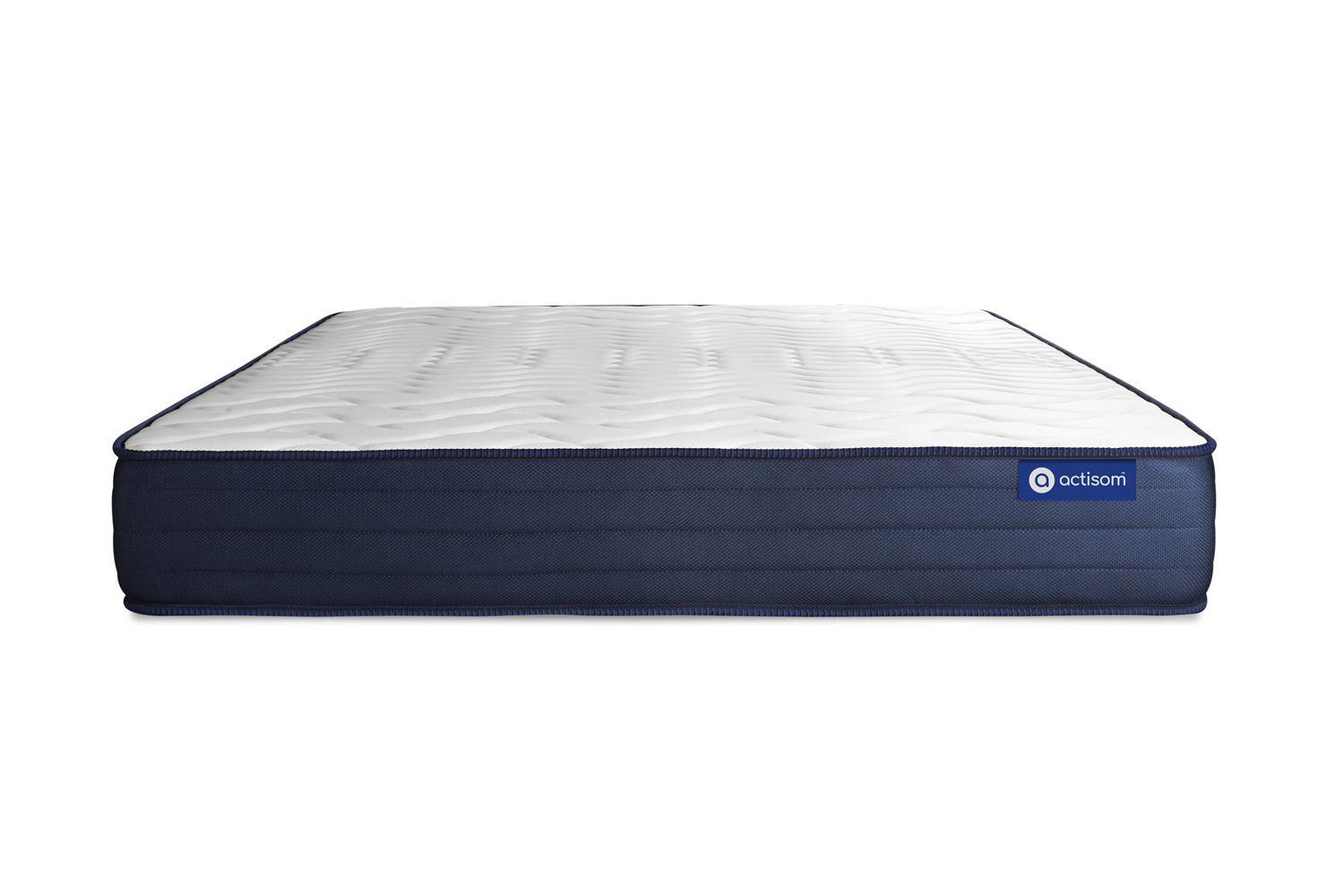 MATRATZE Actiflex life Taschenfederkern und Memory-Schaum 160 x 200 cm h4 - Weiß, Textil (160/200cm) - ACTISOM