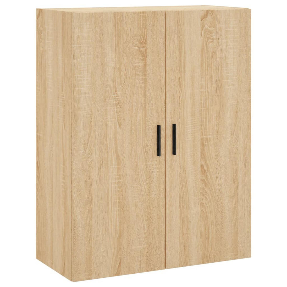 WANDSCHRANK Sonoma-Eiche 69,5x34x90 cm - Braun, Holzwerkstoff (69.5/90/34cm) - furnicato