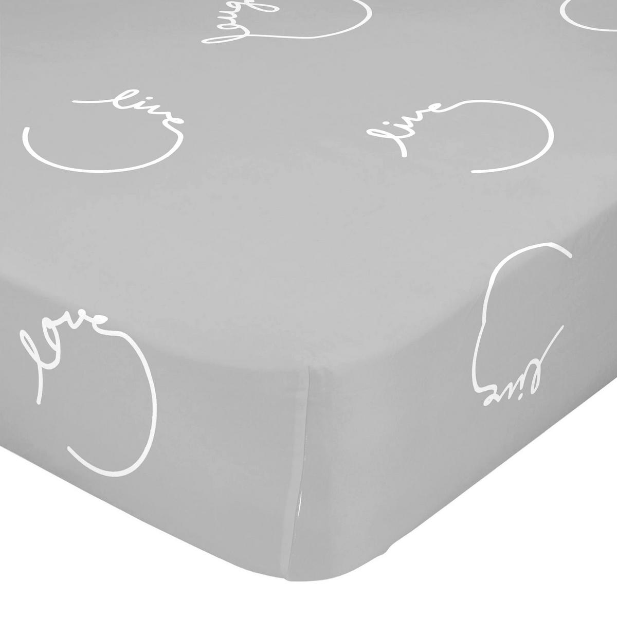 SPANNBETTTUCH live 140x200x32 cm mehrfarbig - Multicolor, Textil (140/200cm) - Happy Friday