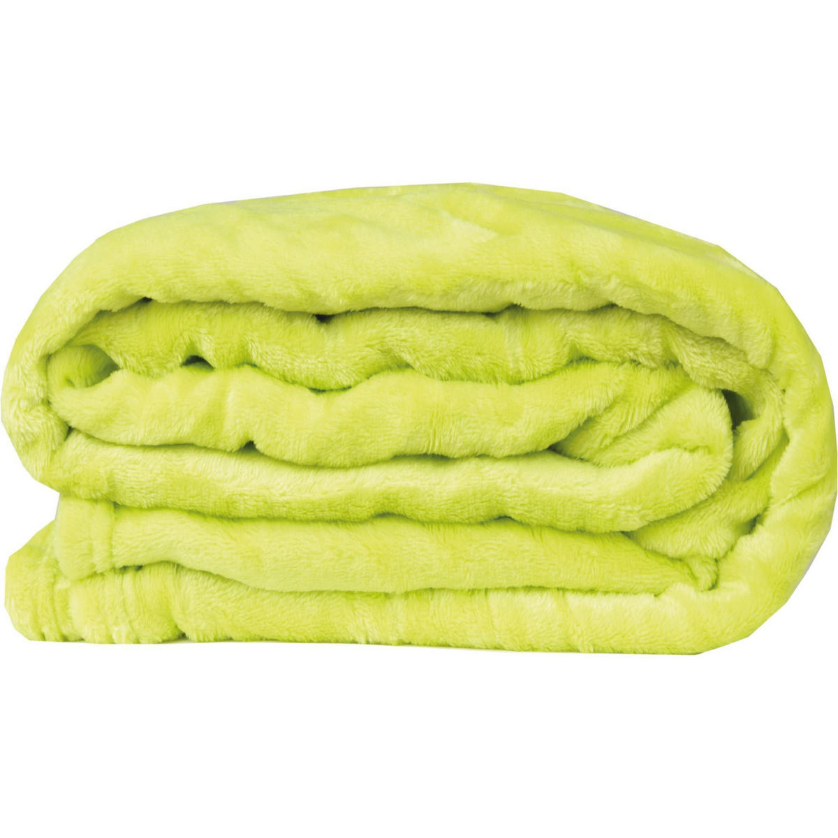 KUSCHELDECKE "Celina" 2er-Pack Grün 130x170 cm - Grün, Textil (130/170cm)