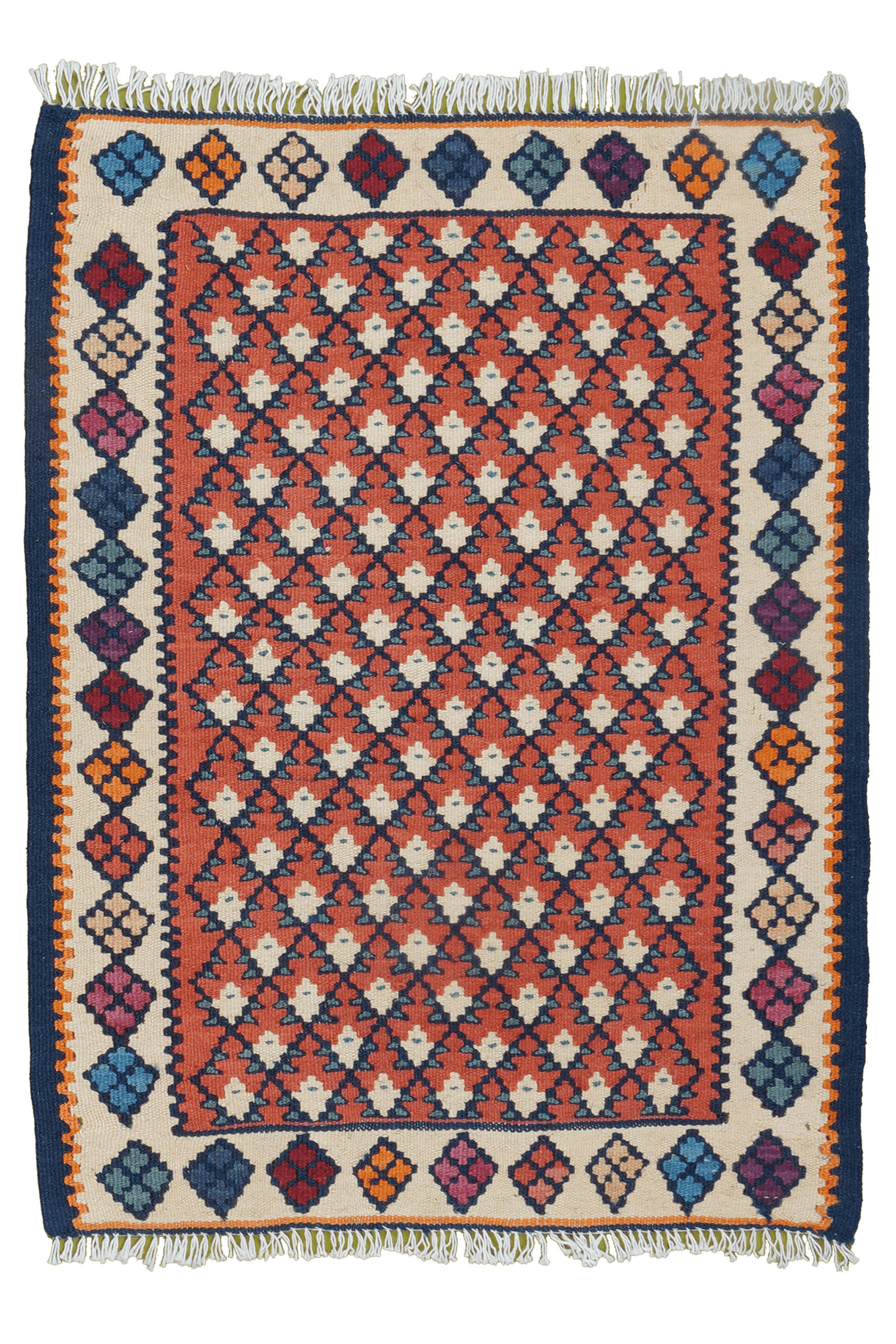 Looma Kelim-Teppich Rot 62x82 cm