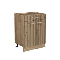 KÜCHENUNTERSCHRANK R-Line Artisan-Eiche 60 cm mit Schublade, ohne AP - Honigeiche/Eiche Wotan, Holzwerkstoff (60/81.6/46cm) - Vicco