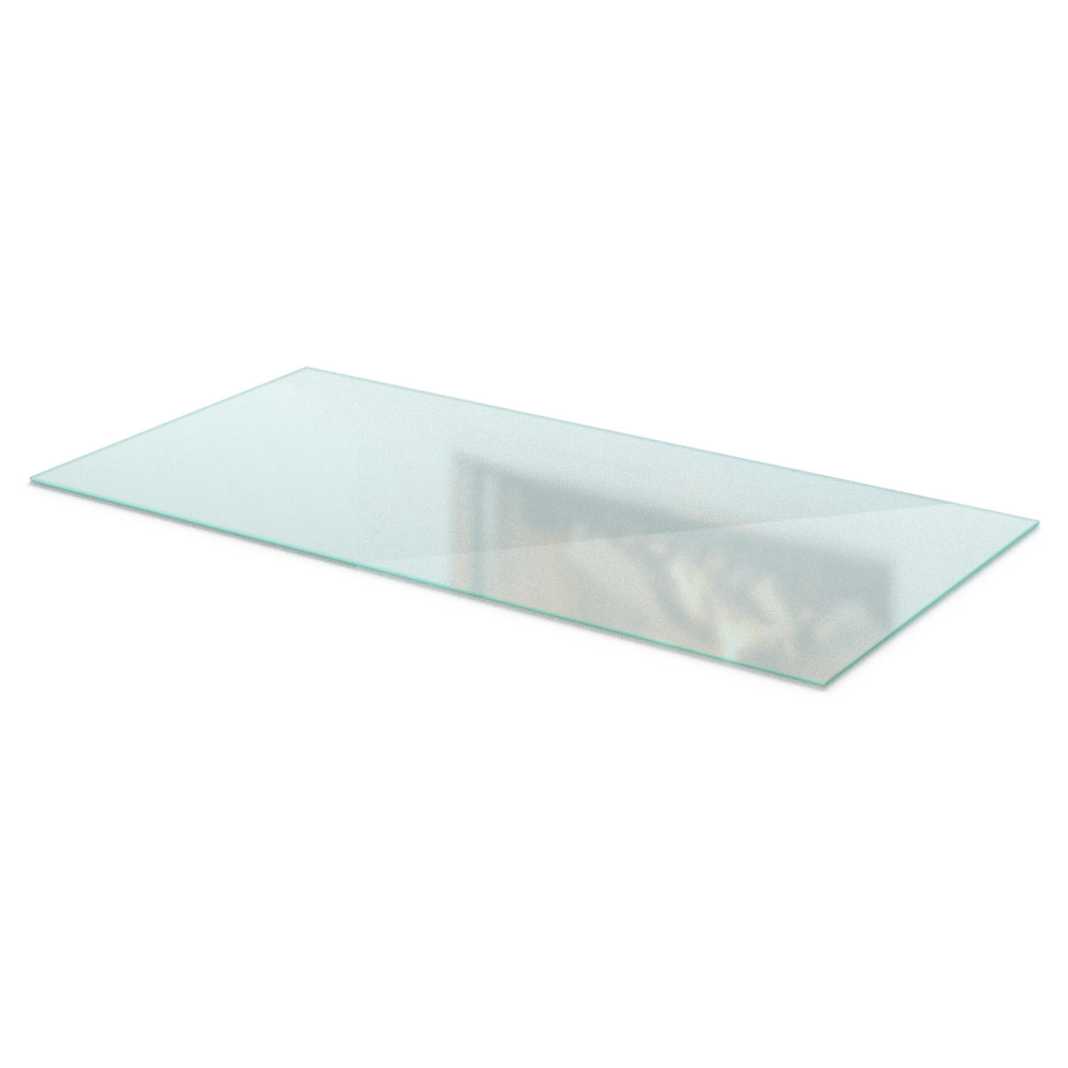 TULUP SKLENĚNÁ PODLOŽKA pod kamna 120x60 cm – mléčné sklo