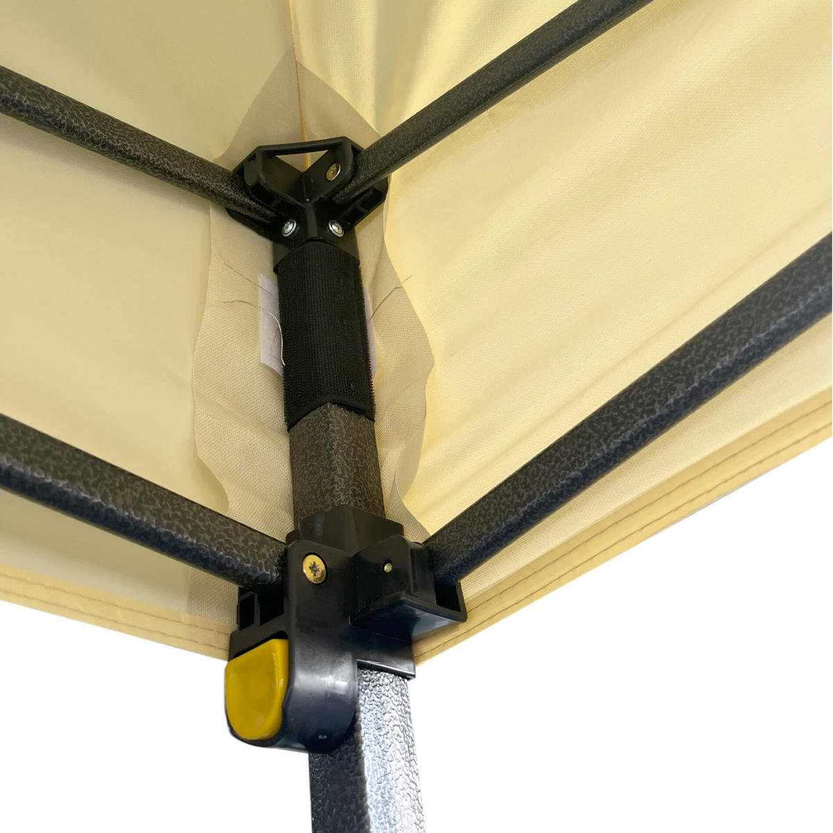 FALTPAVILLON Beige 300/300/310 cm - Beige, Metall (300/310/300cm) - Mobili Rebecca