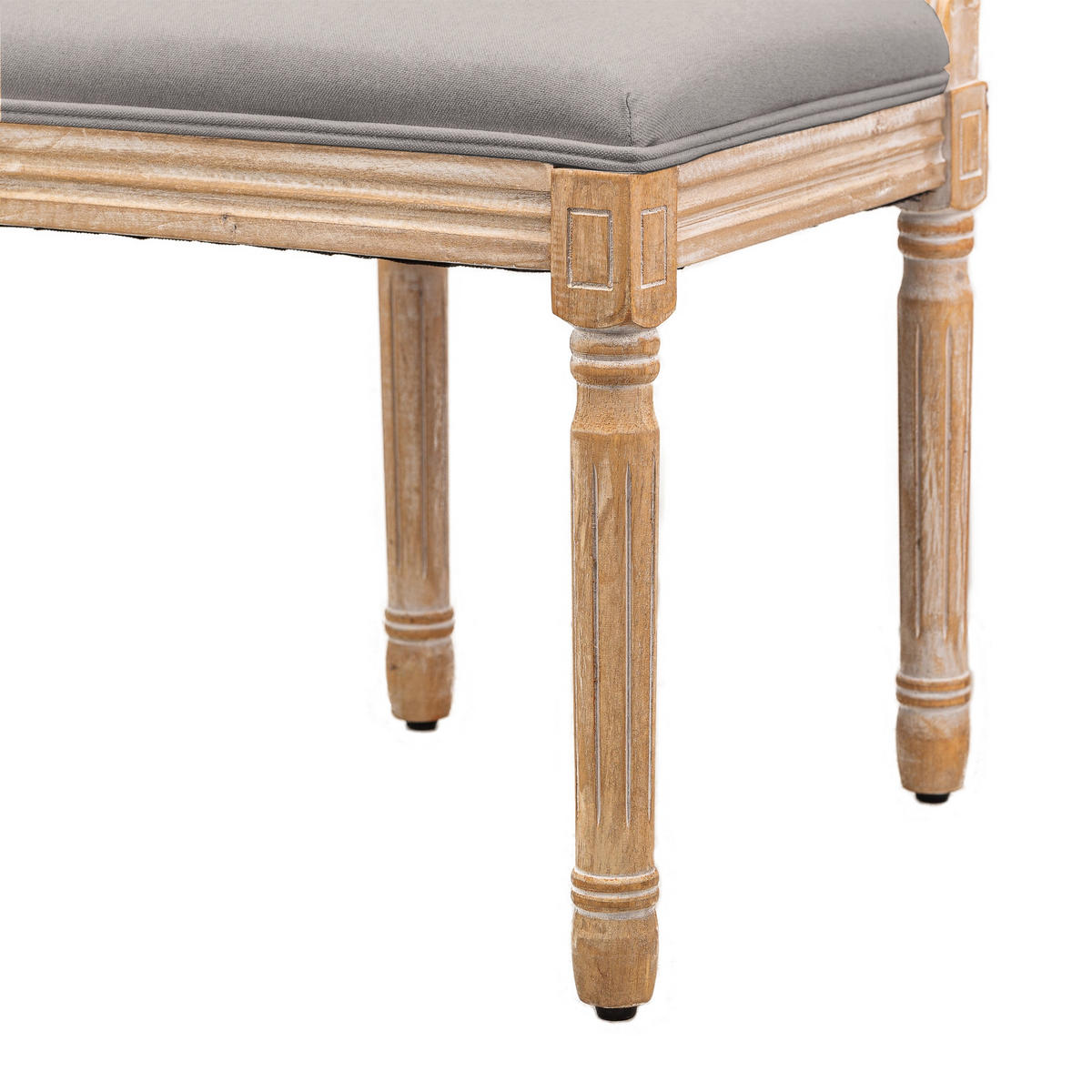 STUHL 2er-Set Holz Grau - Grau, Holz (50/95/58cm) - Nordlys