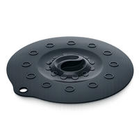 SILIKONDECKEL 29cm „FUNNY KITCHEN“ schwarz - Schwarz, Keramik (29cm) - Magu Cera