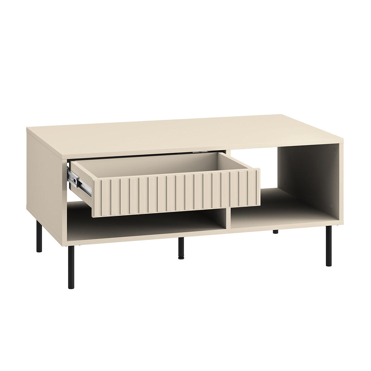 COUCHTISCH Nova Beige - Beige, Holzwerkstoff (60/100/45cm) - Petits-meubles