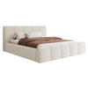 POLSTERBETT Lewis - Creme, Holz/Holzwerkstoff (120/200cm) - MIRJAN24