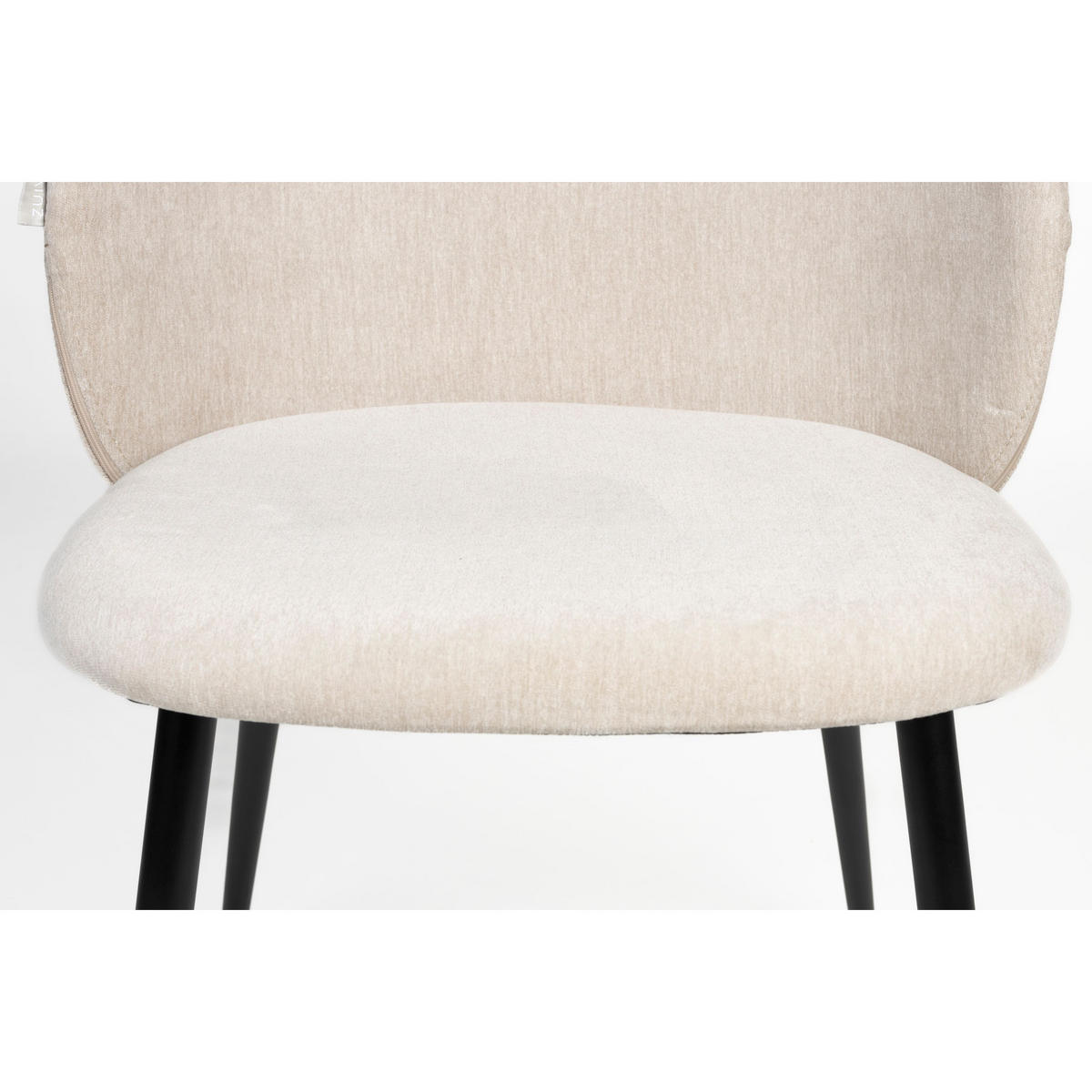 ESSZIMMERSTUHL Cozy Beige - 2 er Set - Beige, Holzwerkstoff (53/82/57cm) - Zuiver