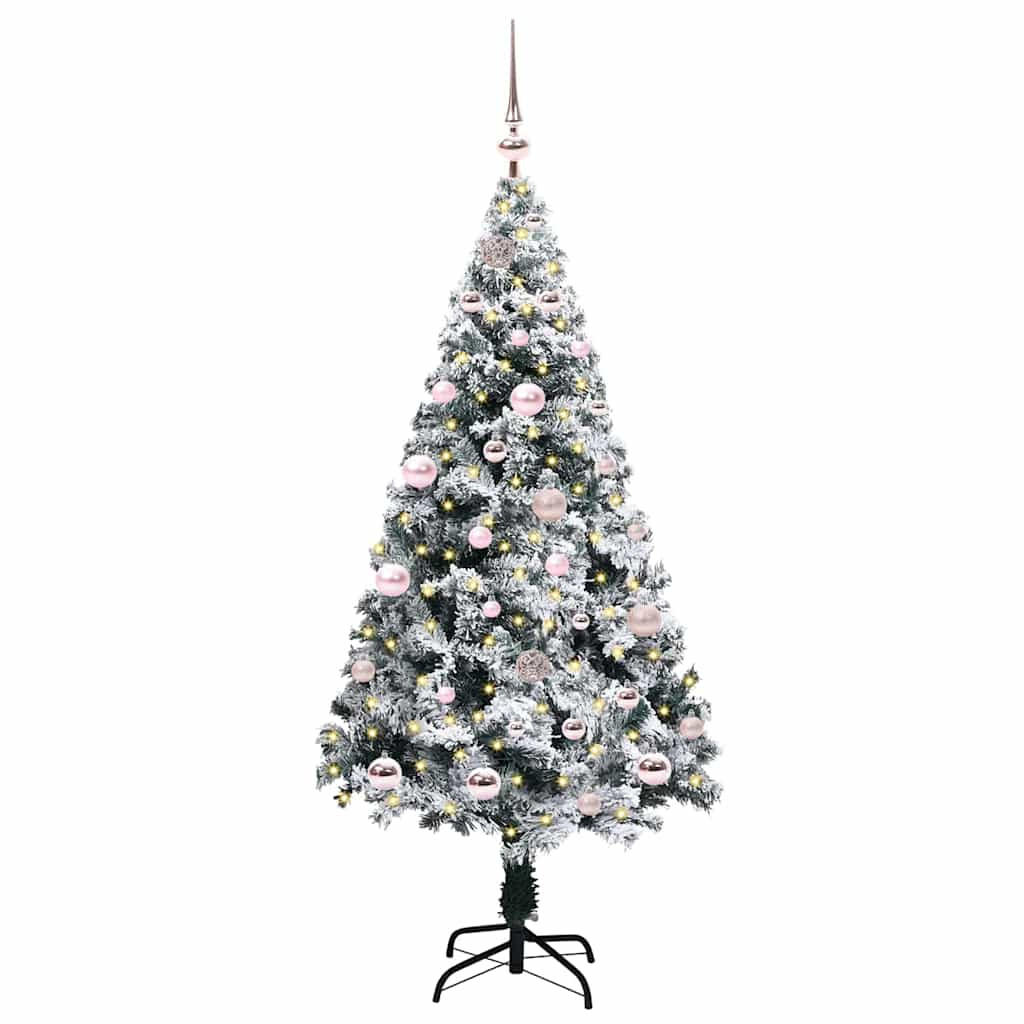vidaXL Weihnachtsbaum Weiß 150 cm