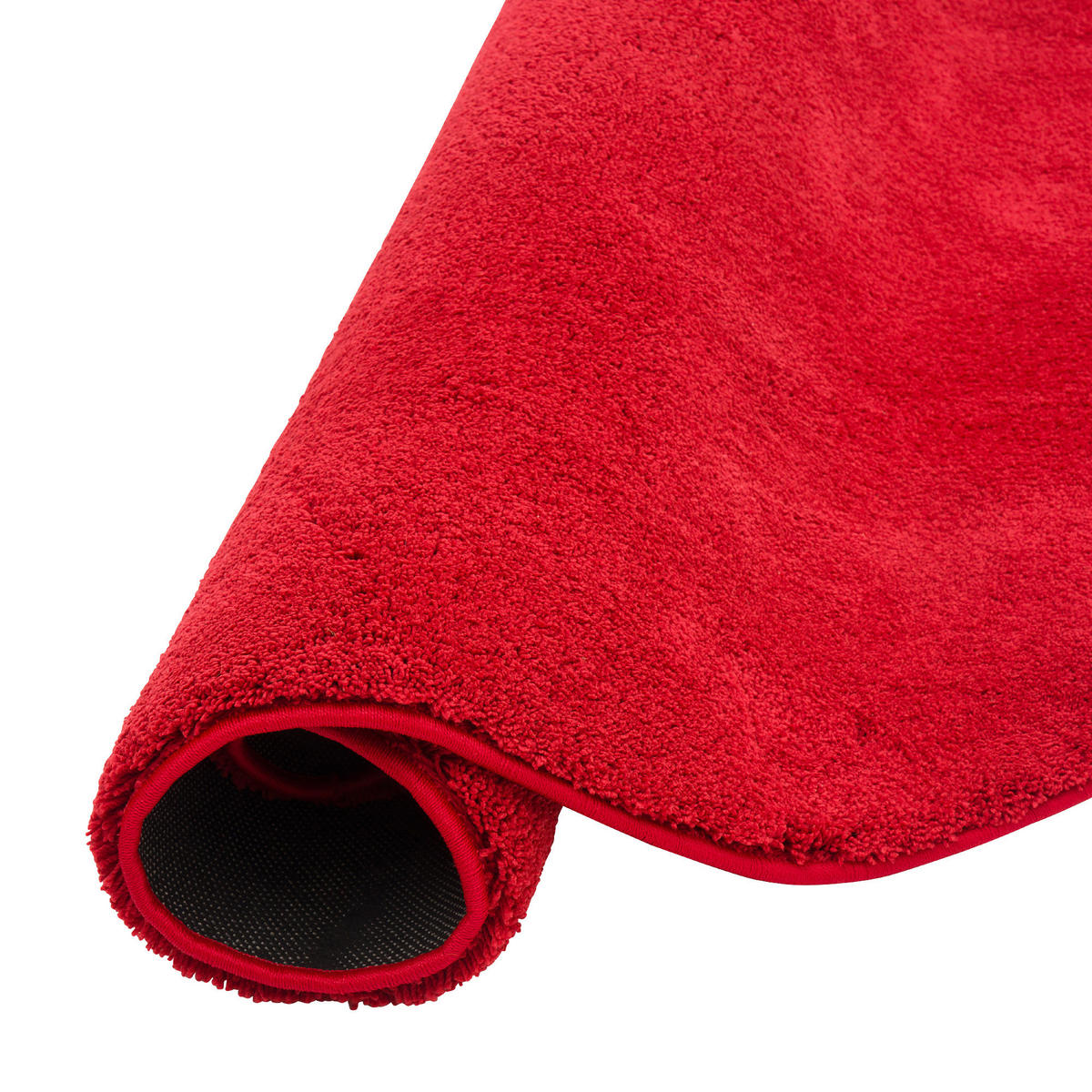 SUPER SOFT KINDER HOCHFLOR TEPPICH SILKY KIDS RUND - Rot, Textil (200/200cm) - Pergamon
