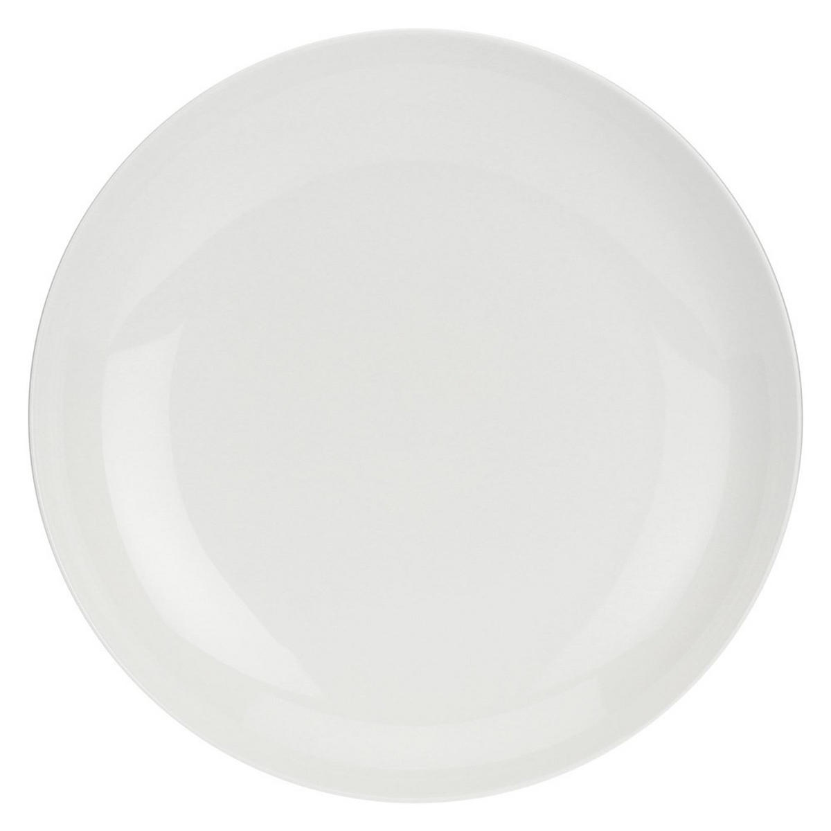 TELLER Weiß 30/30/2 cm P0044GB030Z - Weiß, Keramik (30cm) - La Porcellana Bianca 