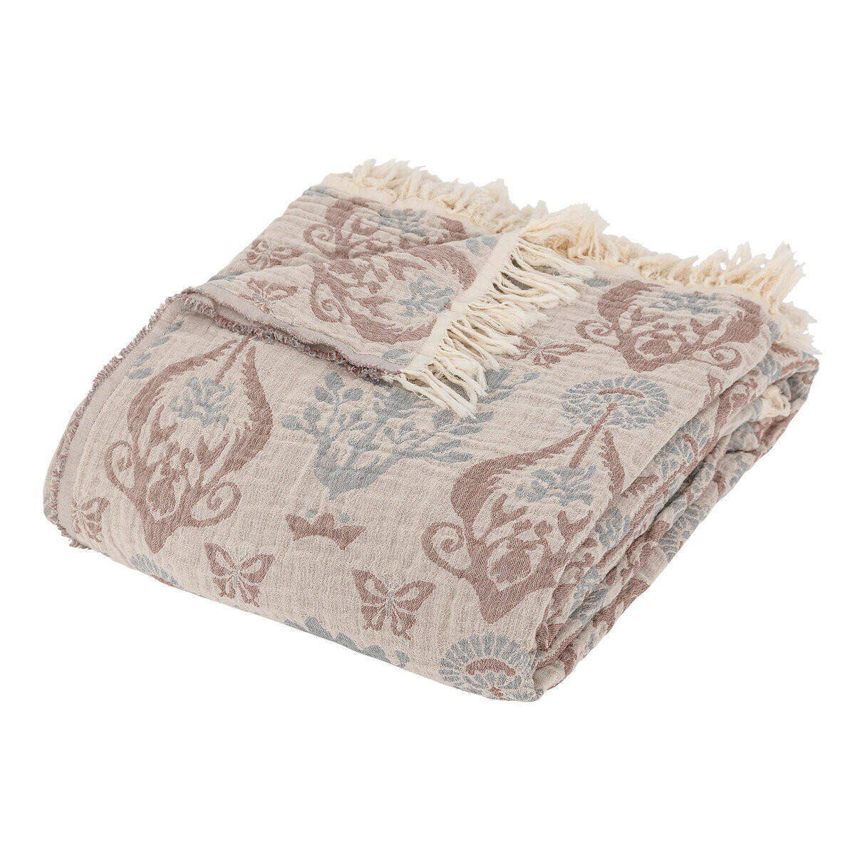 TAGESDECKE Inuit 240/260 cm - Multicolor, Naturmaterialien (240/260cm) - Atmosphera Createur d´interieur