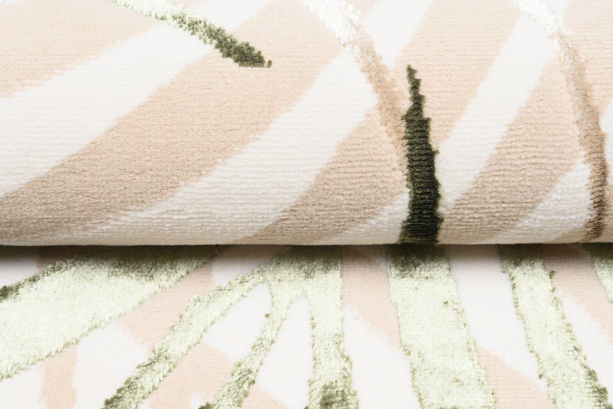 TEPPICH GOLDEN Creme Beige 200/300 cm - Beige/Creme, Kunststoff (200/300cm) - Tapiso