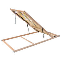 LATTENROST Madera Lattenrost für Bettkastenfunktion – 7-Zonen, 28 Federleisten, Birkenschichtholz - Weiß, Holz (80/200cm) - Betten-ABC