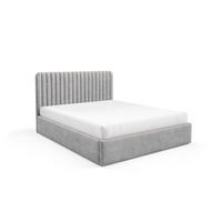 POLSTERBETT BEZA II - Hellgrau - Hellgrau, Textil (140/200cm) - AN-Moebel 4u