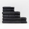 FROTTIERSET Soothing Shadows 6-teilig, Baumwolle - Anthrazit, Textil (100/150cm) - SOWL