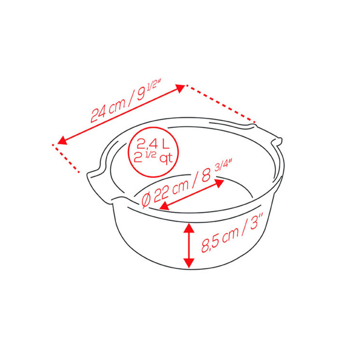 SOUFFLÉ-SCHALE Keramik Appolia 22cm Salbeigrün Spülmaschinenfest - Grün, Keramik (217/24/9.7cm) - PEUGEOT
