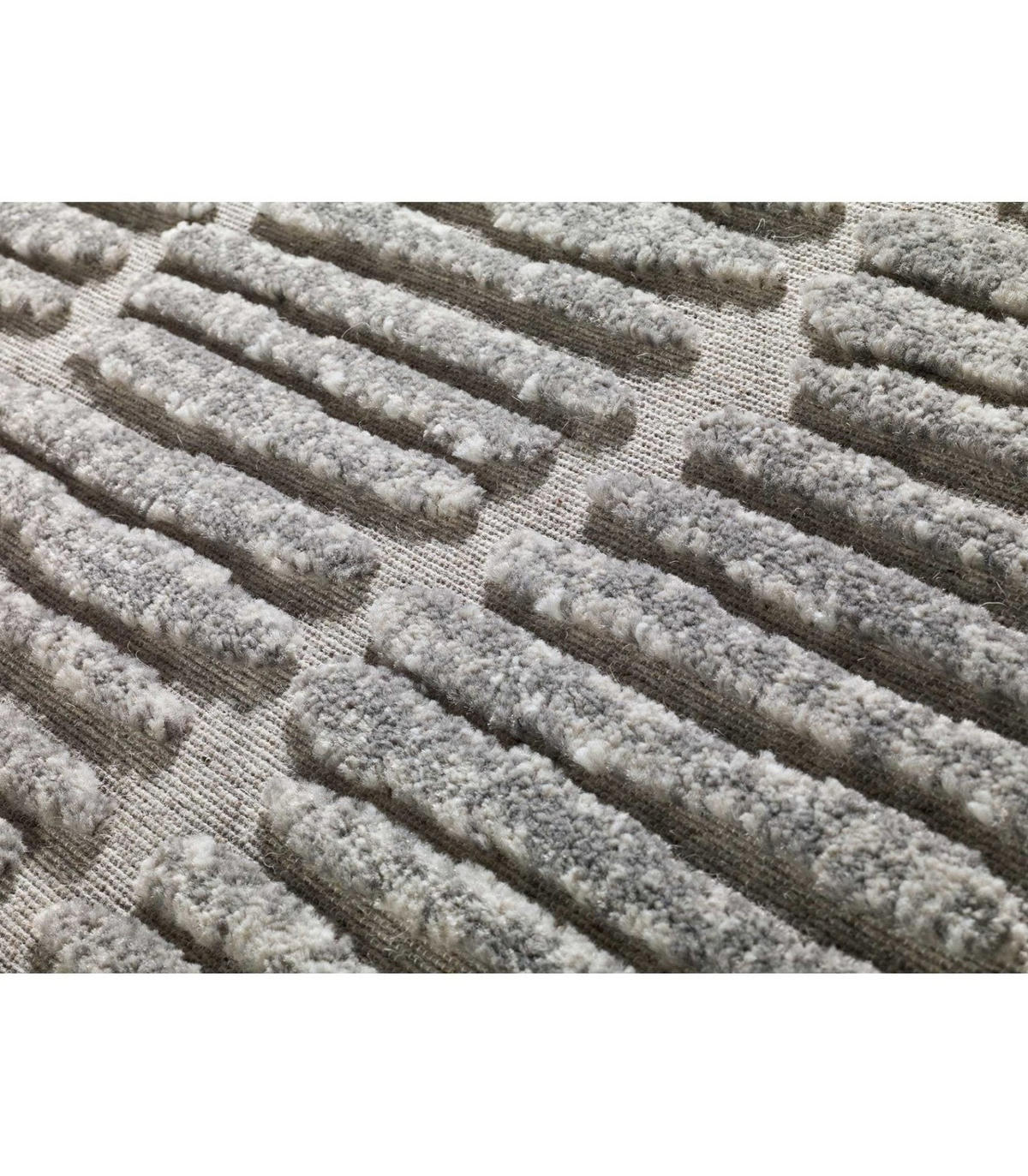 TEPPICH Design modern grau - Grau, Textil (115/170cm) - AFK Living