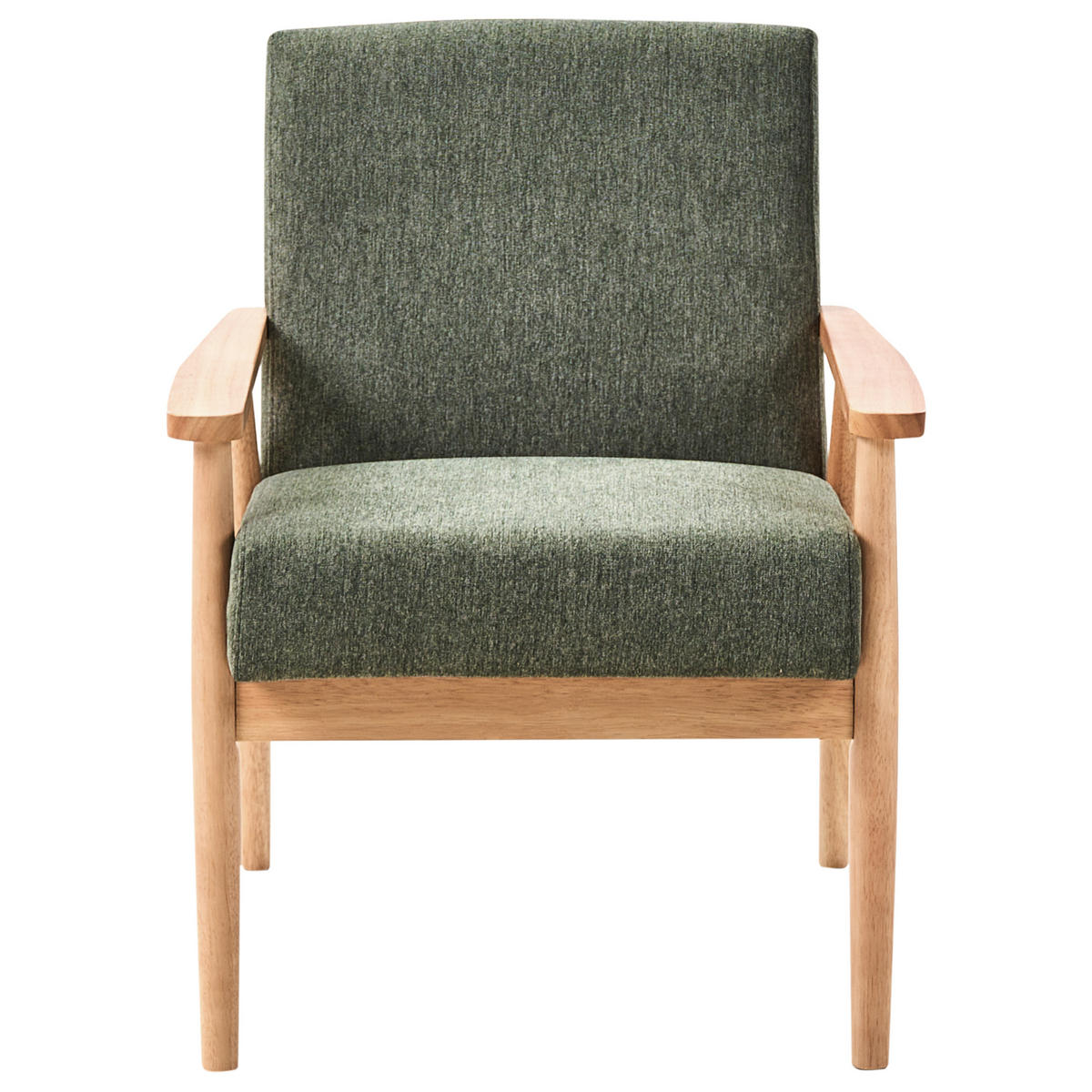 SOFA-SET 6-Sitzer Stoff Hellbraun/Grün Esrum - Hellbraun/Braun, Textil (151/79/72cm) - Beliani